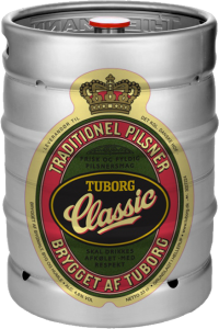 Tuborg Classic barrel 25 litres